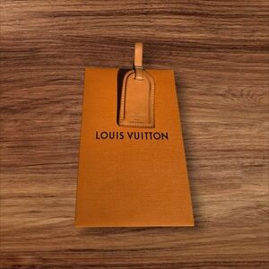 Louis Vuitton Luggage Tag With Dust Bag